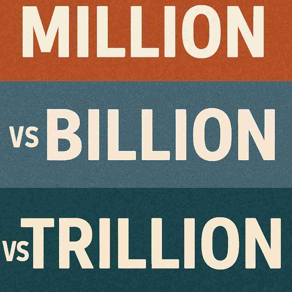 million vs billion vs trillion