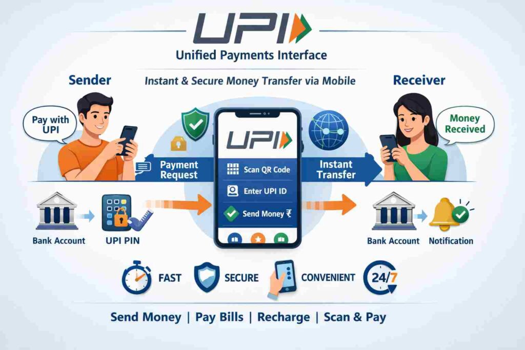 युनिफाइड पेमेंट्स इंटरफेस - संकल्पनेचे स्पष्टीकरण