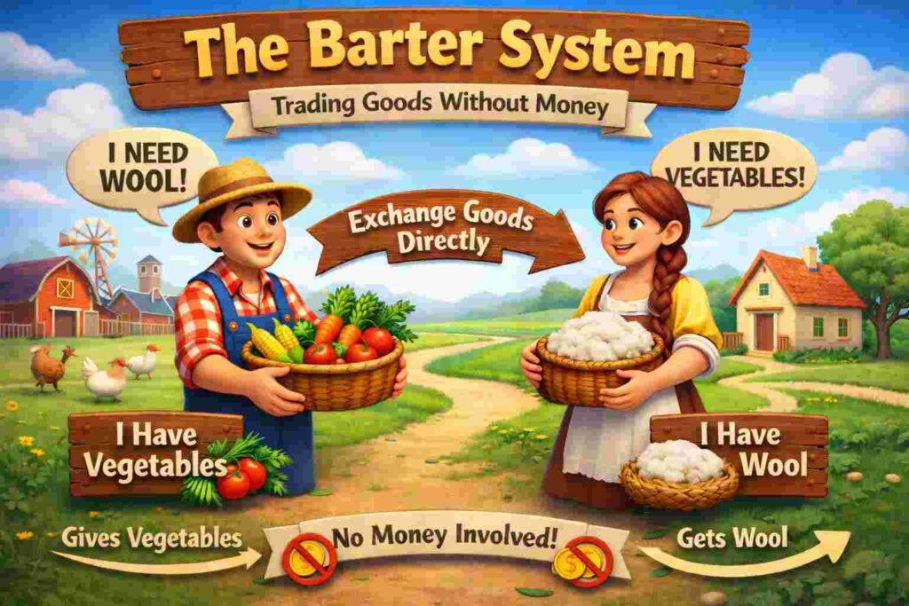 अर्थव्यवस्थेच्या विकासाचे टप्पे - वस्तुविनिमय प्रणाली स्पष्ट केली