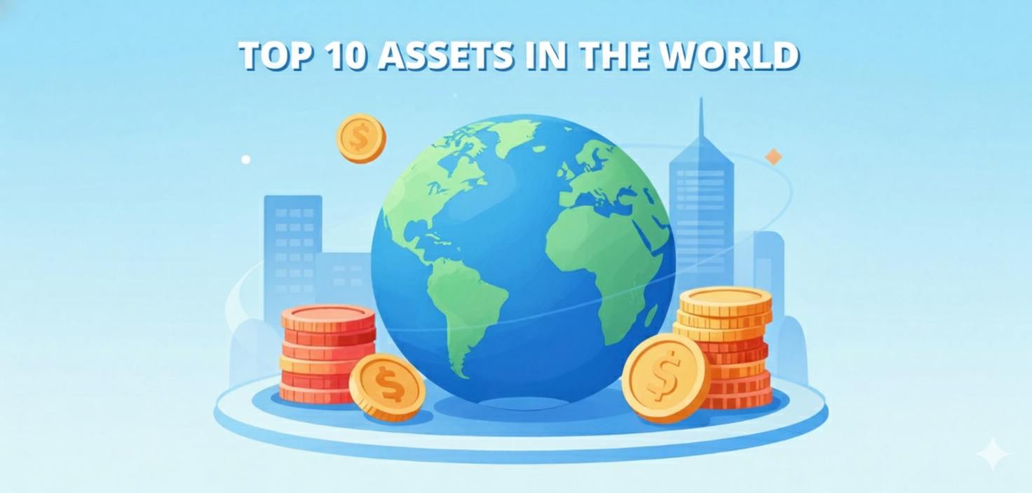 Top 10 Assets in the World - Feature image